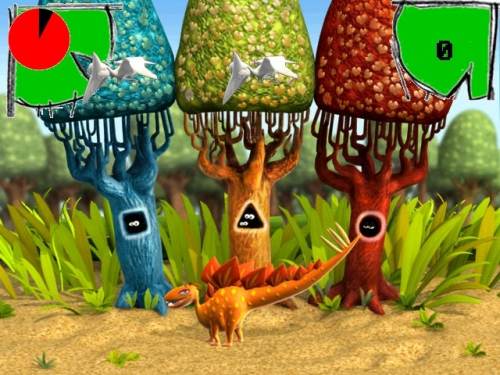 Konami Kids Playground: Dinosaur Shapes and Colors for Playstation