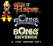 Gate of Thunder / Bonk's Adventure / Bonk's Revenge